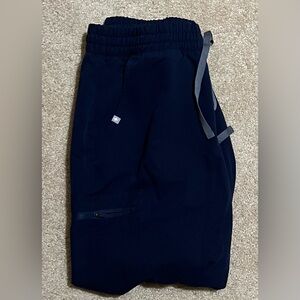 Figs navy Zamora jogger scrub bottoms
